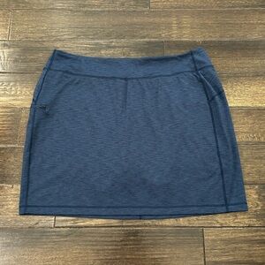 Duluth Trading Noga Skorts Womens 2X Stretch Side Pocket Zip